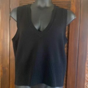 JONES NEW YORK - V-neck sweater vest XL